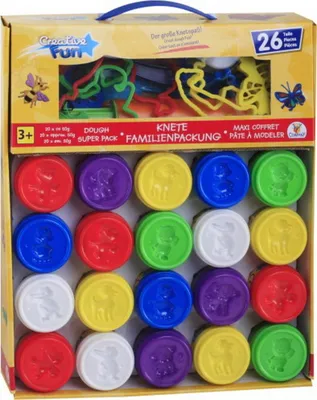 Produktbild von Creative Fun Knete Super Pack, 1kg +Zub., 1 Stück