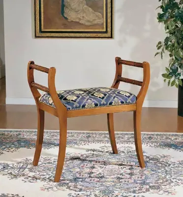 Produktbild von Sitzbank Textil Möbel Polsterbank Wohnzimmer Klassische Bank Fußhocker