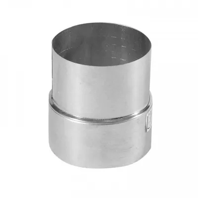 A metal reduction fitting for a chimney system.