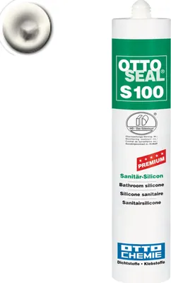 Produktbild von OTTOSEAL S100 Premium-Sanitär-Silikon 300ml C1107 vanillebeige