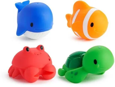 Immagine prodotto di Set di giocattoli da bagno per bambini dai nove mesi in su