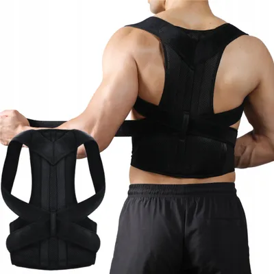 Produktbild von FIT4MED | Korrekturgerät für Fehlhaltungen der Wirbelsäule, orthopädischer Rückenstützer, gerader Rücken L