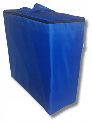 Zdjęcie produktu dla Wodoodporna torba ochronna M890 na materac składany 190x90x8 cm, niebieska, solidny pokrowiec turystyczny i podróżny