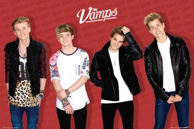 Obrázek produktu pro Vamps, The - Plakát - Červený