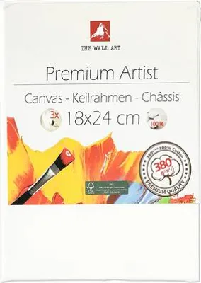 Produktbild von Leinwand zum Bemalen 18x24 cm