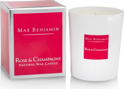 Produktbild von Max Benjamin Luxury Natural Candle Rose Champagner