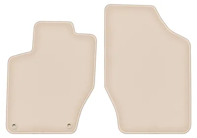 Produktbild von DURBAN Beige Velours-Fußmatten vorne für Citroen C4 II Schrägheck, Kombi (2010-2018)