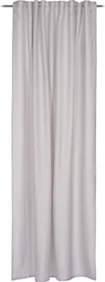 Produktbild von GÖZZE Fertigvorhang STORMY silber BH 140x245 cm silber Gardine Flächenvorhang