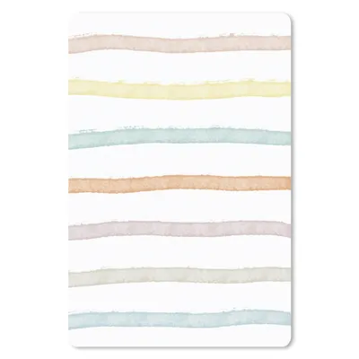 Produktbild von MuchoWow® Mauspad Mousepad Linie - Pastell - Regenbogen - Muster 18x27 cm - Mousepads - Maus Mat - Pad - Mausunterlage