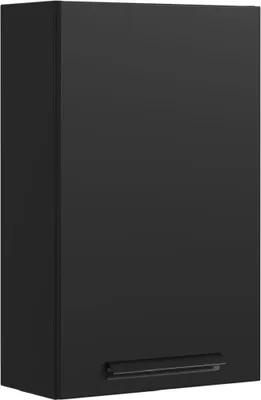 Produktbild von Badezimmer Hängeschrank 40 cm Breite in schwarz - ATELLA-03