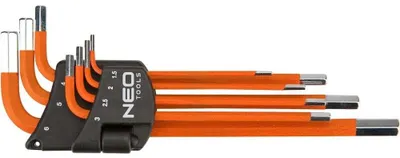 Immagine prodotto di NEO TOOLS Chiavi esagonali 1,5-6 mm, set di 7 pezzi.