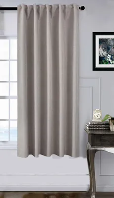 Produktbild von Premium Verdunkelungsvorhang HxB 175x140 cm Taupe »BOSTON Dark« 100% Verdunkelung mit Multibandaufhängung , 2023600
