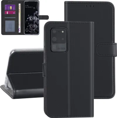 Produktbild von Samsung Galaxy S20 Ultra Black Book type case - Card holder