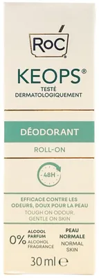 Zdjęcie produktu dla RoC Keops Deo Roll-On - Dla skóry normalnej - Bez alkoholu