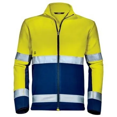 Produktbild von Uvex suXXeed, Jacke, Unisex, Blau, Gelb, XS, Polyester, 300 g/m²