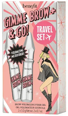 Zdjęcie produktu dla Benefit Gimme Brow+ Żel dodający brwiom objętości 3 Neutral Light Brown, 2 x 3g