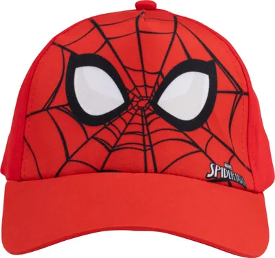 Produktbild von Marvel Spiderman Kappe für Jungen - Kinder Cap Basecap Baseballkappe verstellbar Rot