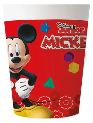 Obrázok produktu pre Plastové poháre Mickey Mouse 230 ml, 2 ks