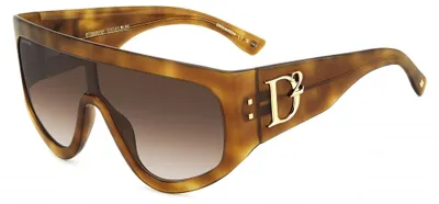 Zdjęcie produktu dla Okulary przeciwsłoneczne damskie Dsquared2 D2 0149/S Havana 2 99/1/130