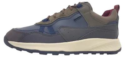 Image de Chaussures pour hommes Geox, chaussures à lacets, style sportif, couleur bleue, pour un usage quotidien