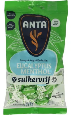 Productafbeelding van Anta Flu Eucalyptus Menthol Suikervrij (120 gr)