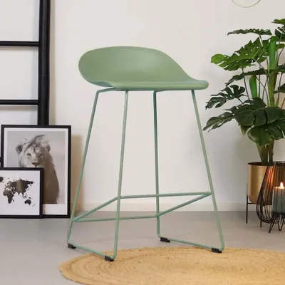Produktbild von Bronx71 Barhocker Ellen skandinavisches Design grün 66 cm