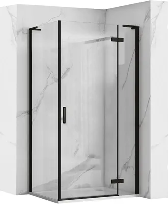 Produktbild von Rea Duschkabine Hugo 90X80 Black