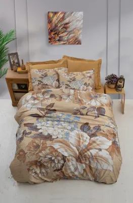 Produktbild von L'Essentiel Linge de Maison, 475, Doppel-Bettbezug-Set, Beige, 100 % POLYESTER-MICROSATIN, 200 x 220 cm