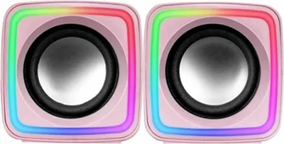 Produktbild von Mars Gaming MSCUBEP, Kabelgebunden, 8 W, 20 - 20000 Hz, 4 Ohm, Pink
