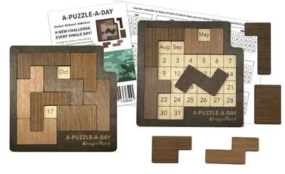 Obrázek produktu pro A-Puzzle-A-Day Deluxe – originální denní puzzle, kalendář s více než 365 výzvami pro každý den v roce, od společnosti DragonFjord