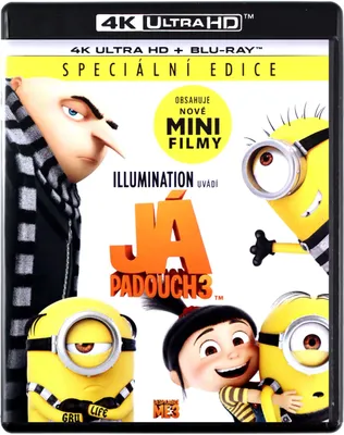 Image de Moi, Je Suis Incorrigible 3 (version originale uniquement) [BLU-RAY 4K+BLU-RAY]