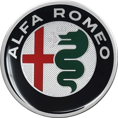 Produktbild von Alfa Romeo 3D Aufkleber Offizielle Logo, Durchmesser 40 mm