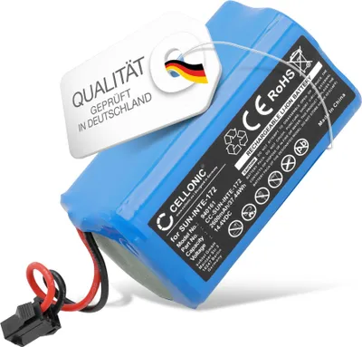 Produktbild von CELLONIC 1x Akku für Staubsauger Kompatibel mit Lefant M210P, M210, Kompatibel mit Tesvor X500 Pro, Kompatibel mit Deenkee INR18650 M26-4S1P - (2600mAh, 14.4V)