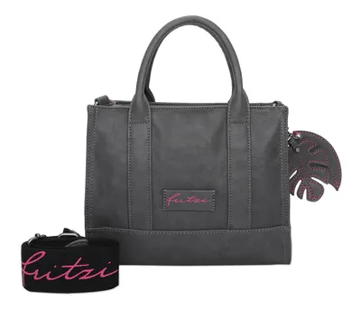 Image de Fritzi aus Preußen sac à épaule bandoulière sac à main Eco Square Crossbody Bag Anthra anthracite