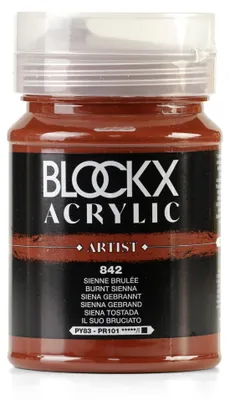 Obrázek produktu pro Akrylová barva Vandijck, hnědá, 500 ml