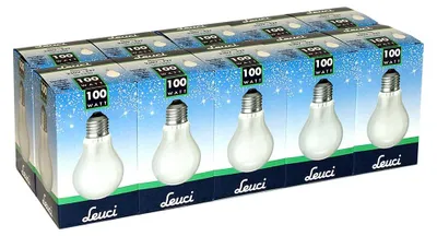 Produktbild von 10 x Leuci Glühbirne 100W E27 MATT Glühlampe 100 Watt Glühbirnen Glühlampen