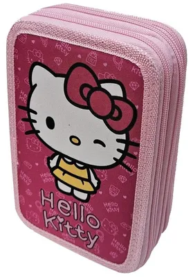 Immagine prodotto di Manenti Hello Kitty My Style astuccio a 3 scomparti rosa rosa Taglia unica