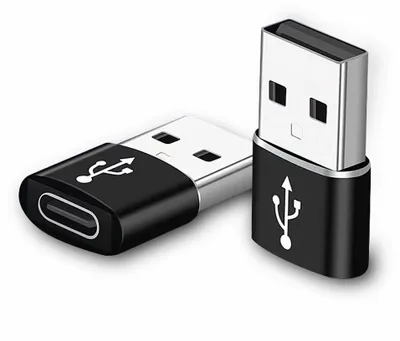 Produktbild von D64 USB-C auf USB-A 3.0 Adapter – USB Typ-C Buchse auf USB 3.0 Stecker, Schnellladen & Datenübertragung, OTG kompatibel