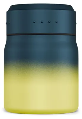 Imagen del producto de Lonchera térmica Satch, color azul, diseño graffiti