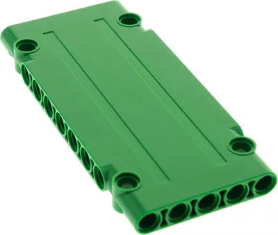 Produktbild von 1x Lego Technic Platte 5x11x1 grün Panele Verkleidung 4545101 64782