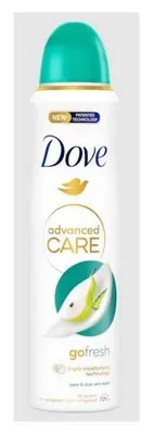 Productafbeelding van Dove Deodorant spray pear & aloe vera (150 ml)