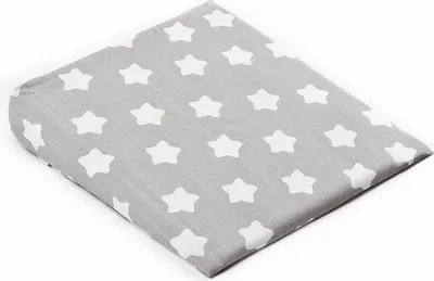 Immagine prodotto di Rivestimento per cuscino per bambini - cuneo Sensillo 30x37 cm stelle grigio