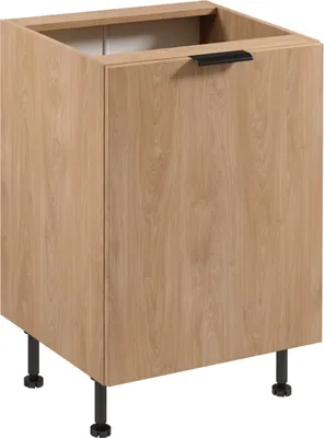 Produktbild von Küchenunterschrank 60 cm ohne Arbeitsplatte Küchenschrank, Sorento D60 Sonoma Eiche