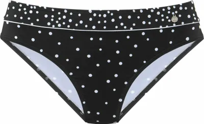 Produktbild von LASCANA Bikini-Hose schwarz-weiß Größe 40
