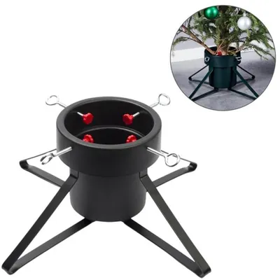 Produktbild von Holly Jolly Weihnachtsbaumständer Schwarz 46 cm