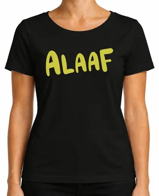 Productafbeelding van ALAAF Karneval Keulen, grappig T-shirt voor dames, zwart, maat 3XL, voor carnaval, "Jeck", "Fastelovend" of "Fasching"
