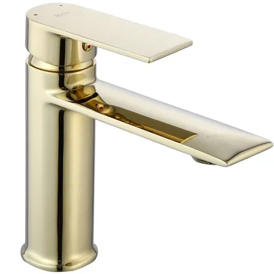 Produktbild von Rea Waschbeckenarmatur Veneta Gold Low