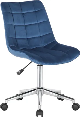 Produktbild von Bürostuhl HLO-CP61 Samt blau