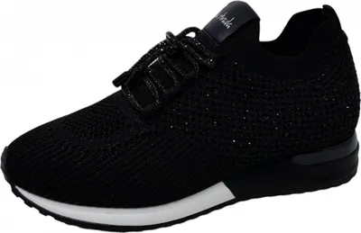 Immagine prodotto di Scarpe da ginnastica sportive La Strada con suola sagomata alla moda in nero, taglia 38