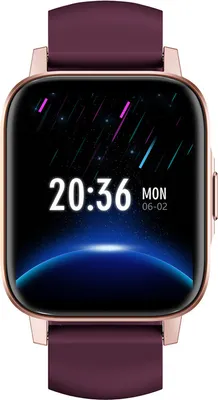 Image de Montre intelligente Bluetooth avec 15 mode sport GPS étanche - cardiofréquencemètre sang - moniteur d'oxygène, 44,5 mm violet
